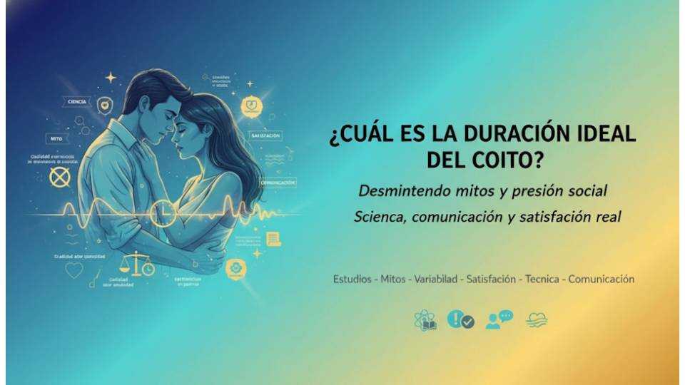 Cuál es la duración ideal del coito?